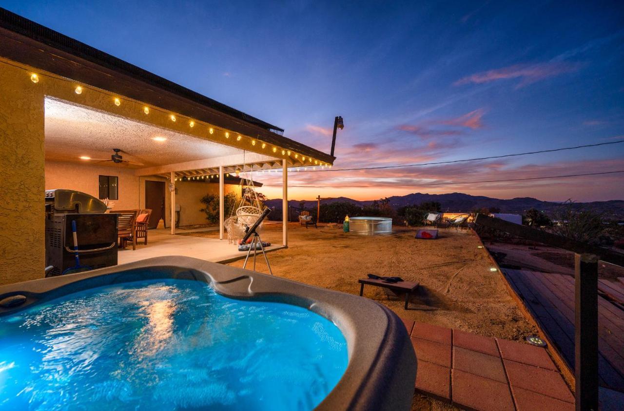 The Stargaze In Joshua Tree - Pool, Hot Tub, Views Villa Exterior foto