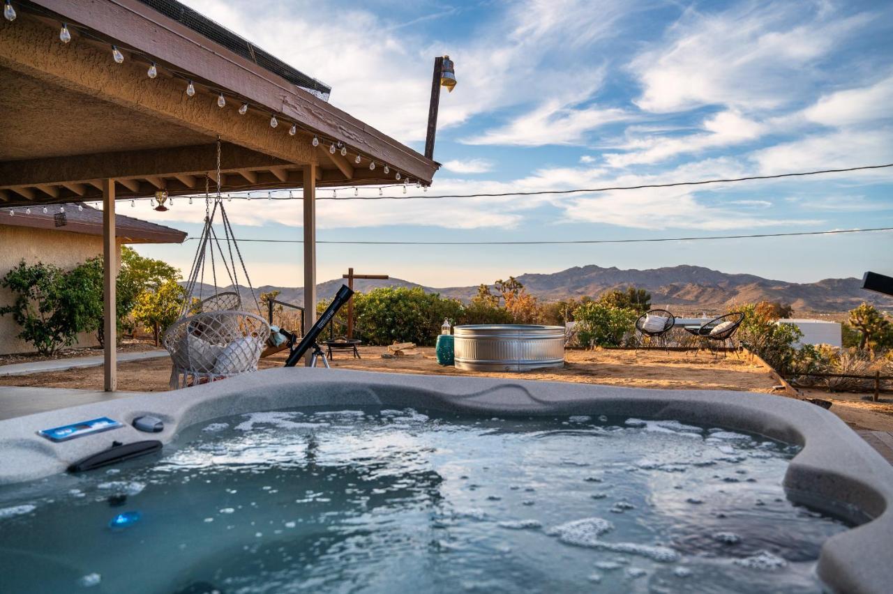 The Stargaze In Joshua Tree - Pool, Hot Tub, Views Villa Exterior foto