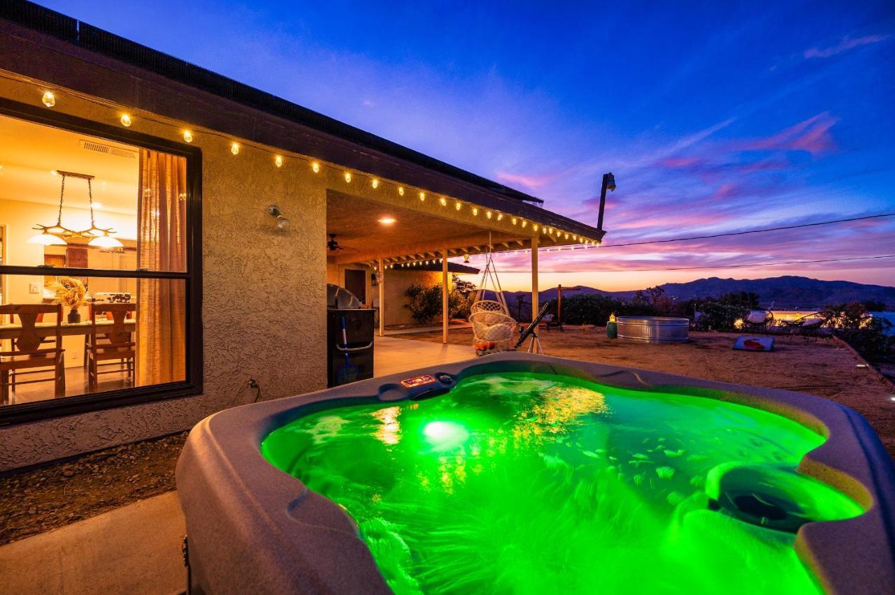 The Stargaze In Joshua Tree - Pool, Hot Tub, Views Villa Exterior foto